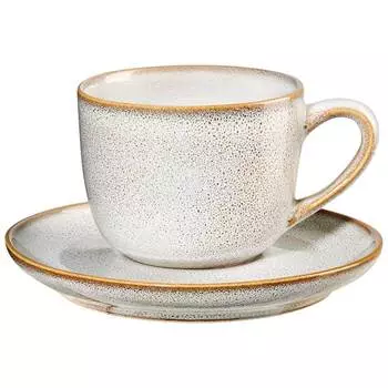 Чашка для эспрессо с блюдцем Asa Selection Saisons Sand