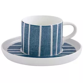 Чашка с блюдцем Easy Life Blue Breeze 225мл
