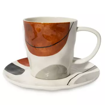 Чашка с блюдцем Easy Life Elements 250мл