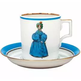 Чашка с блюдцем ИФЗ История моды 1836