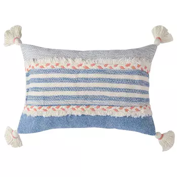 Чехол на подушку Tkano Ethnic с кисточками и бахромой