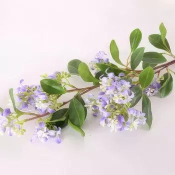 Цветы искусственные FloDecor Муррайя 78см, цвет светло-фиолетовый