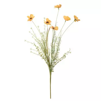 Цветы искусственные Вещицы Ромашка желтая полевая