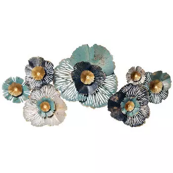 Декор настенный Гарда Декор Цветы 119,4x61x8,9см