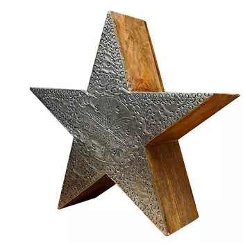 Декор звезда Roomers Новогодняя коллекция 11см