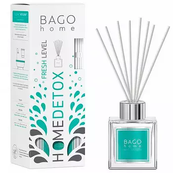 Детокс диффузор BAGO home Свежий, нейтрализатор запахов 50мл