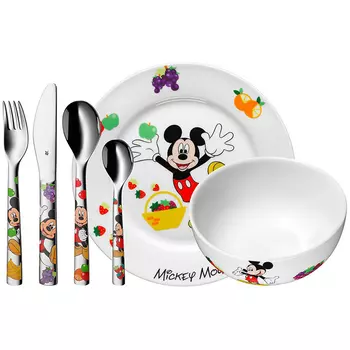 Детский набор WMF Mickey Mouse, 6 предметов