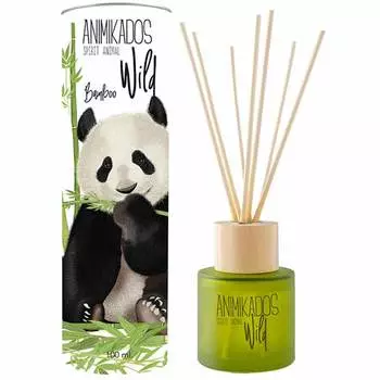 Диффузор ароматический Ambientair Panda - бамбуковый Wild 100мл