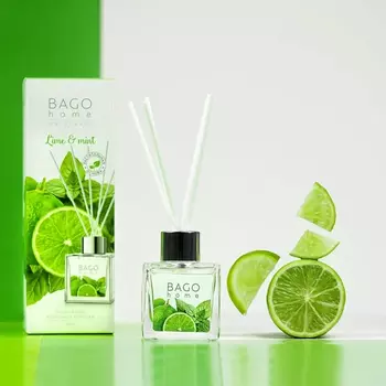 Диффузор ароматический мини BAGO home Ориджиналс Мята и лайм