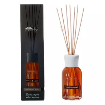 Диффузор с палочками Millefiori Milano Ваниль и дерево, 100мл