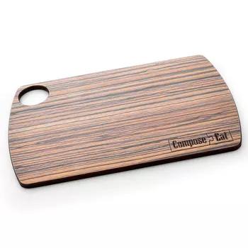 Доска разделочная ComposeEat 22х15см зебрано натуральный