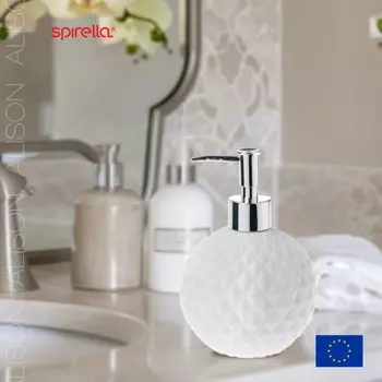 Дозатор для жидкого мыла Spirella Alison, белый