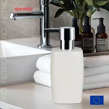 Дозатор для жидкого мыла Spirella Retro, белый
