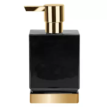 Дозатор для жидкого мыла Spirella Roma, черный