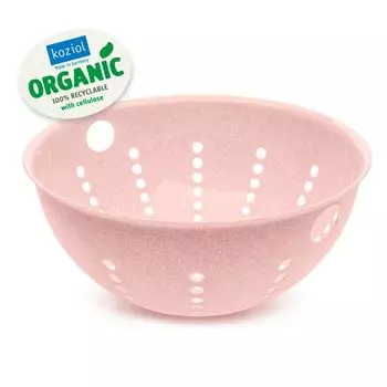 Дуршлаг Koziol Palsby L Organic, розовый