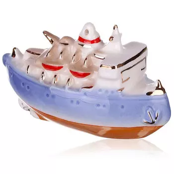 Елочная игрушка Фарфоровая мануфактура Ретро автомобили. Красин