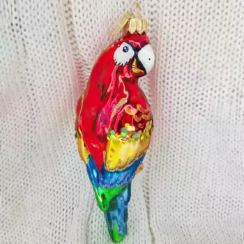 Елочное украшение Коломеев Попугай