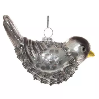 Елочное украшение Shishi Птица 12см