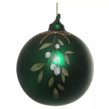 Елочное украшение Shishi Red&amp;green Шар, зеленый