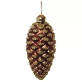 Елочное украшение Shishi Шишка 11см