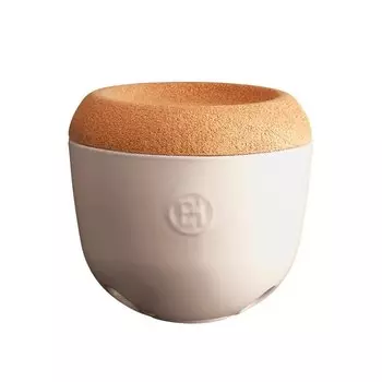 Емкость для чеснока Emile Henry, цвет кремовый