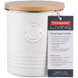 Емкость для хранения сахара Typhoon Living кремовая 1л