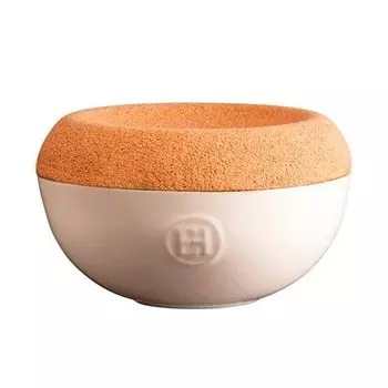 Емкость для соли Emile Henry, цвет кремовый