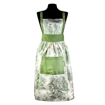 Фартук с пышной юбкой Не в сервант Туаль де Жуи, зеленый