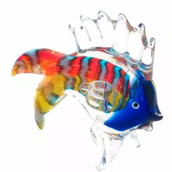 Фигурка Art Glass Карасик 18x14 см