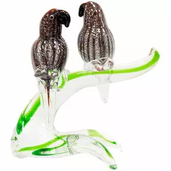 Фигурка Art Glass Неразлучники 22x24см