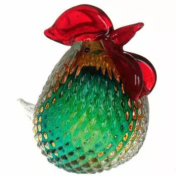 Фигурка Art Glass Петушок 13x7,5x13 см