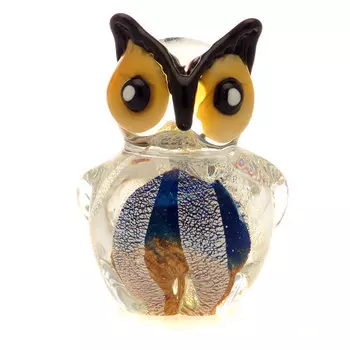 Фигурка Art Glass Совенок 11x12см