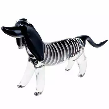 Фигурка Art Glass Такса 38x18см