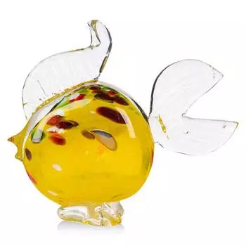 Фигурка гутной работы 12см Zapel Рыбка Гуппи