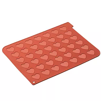 Форма для печенья Silikomart Macaron Heart