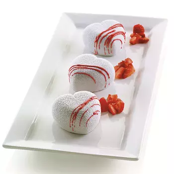 Форма для пирожных Silikomart Cuoricino