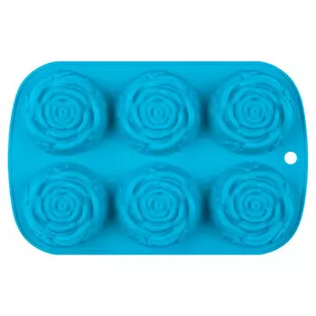 Форма для выпечки Guffman Casa Forno Rose, цвет голубой