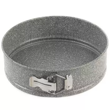 Форма для выпечки Hausmann круглая 24x24x6.8, серая