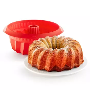 Форма для выпечки Lekue Bekery Саварен, цвет красный