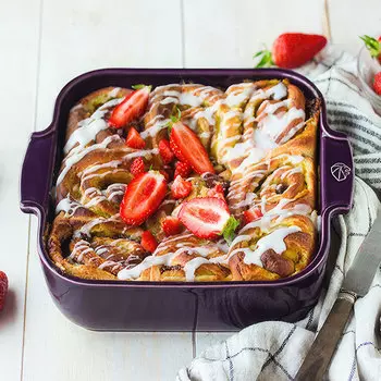 Форма для запекания квадратная Peugeot Eggplant 32,5x26,5см