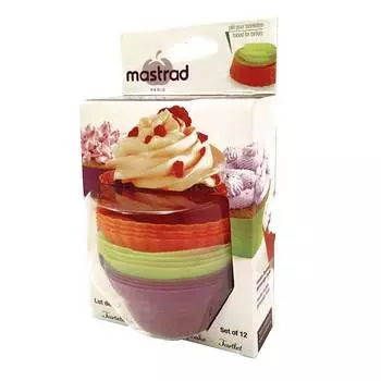 Формочки Mastrad для мини-кексов 12шт