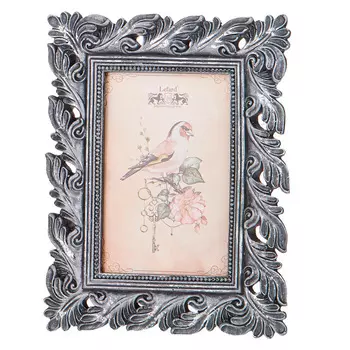 Фоторамка Lefard Bronze Classic Лист ажурный для фото 10х15см