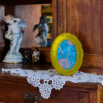 Фоторамка Moroshka Iris 13,5x18,5х2см, цвет зеленый