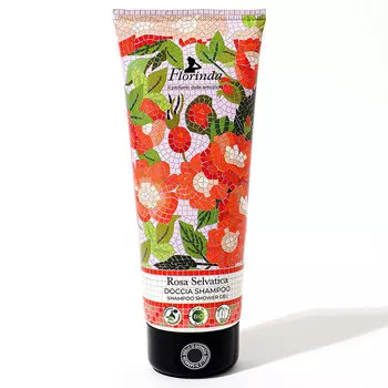 Гель для душа Florinda Итальянская Мозаика. Дикая роза