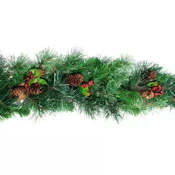 Гирлянда еловая Beatrees заснеженная 1,8м