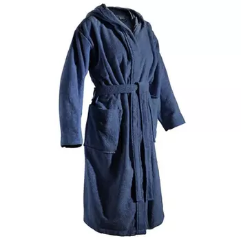 Халат махровый Cogal Basic Blue размер L, синий
