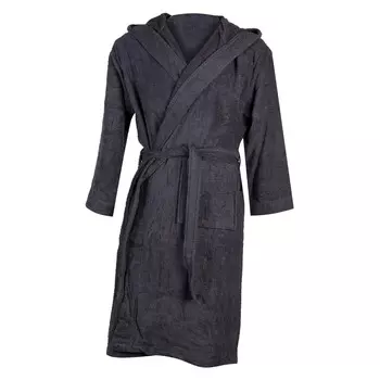 Халат махровый Cogal Basic Blue размер XL, антрацит