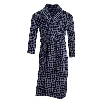 Халат мужской Casa Lusso, размер S, синий