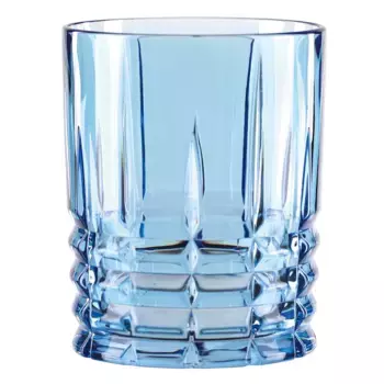 HIGHLAND - Стакан голубой низкий 345мл бессвинцовый хрусталь