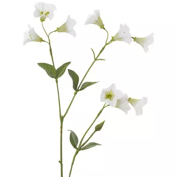 Искусственные цветы Silk-ka Колокольчик 77см, кремовый